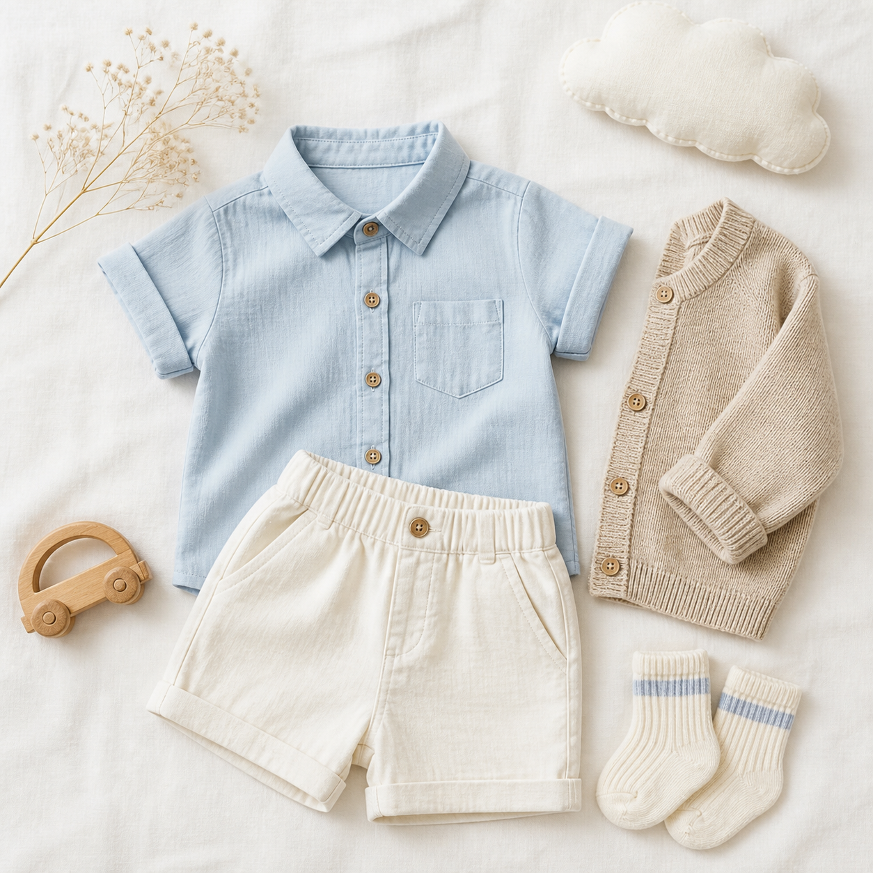 Pastel boys clothing collection